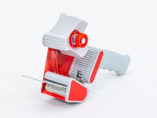 Tapedispenser plastic voor kleeftape met aanspanner 50 mm 1 stuks