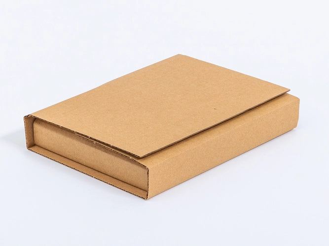 kartonnen brievenbus doos 240x181x75mm enkelgolf B 320g/m2 bruin