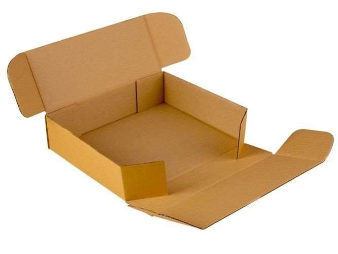 Kartonnen dozen 160x120x60mm enkelgolf B 320g/m2 bruin