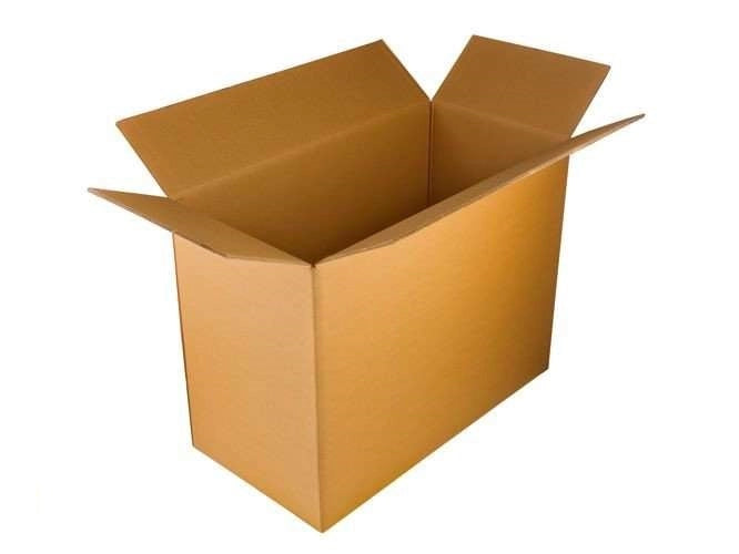 Flap cardboard 1000x400x700mm 5W BC 630g/m2 Gray 1 piece 1 pc