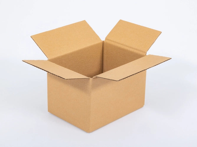 Kartonnen dozen 200x150x150mm enkelgolf B 380g/m2 bruin