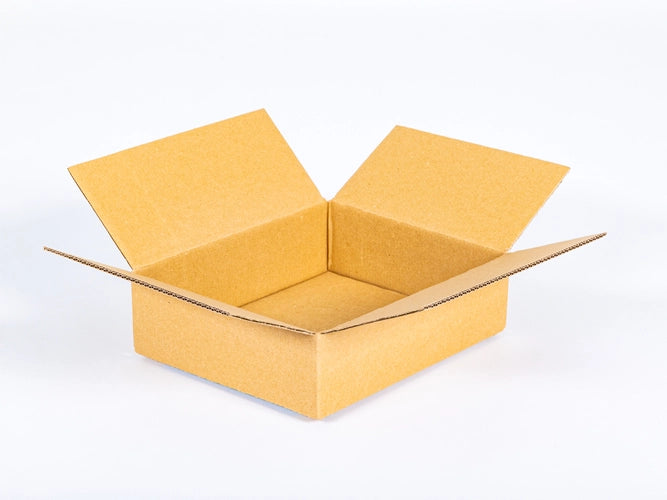 Flap cardboard 250x200x80mm 5W EB 610g/m2 Gray