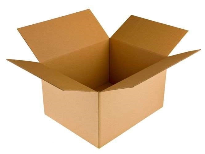 Flap cardboard 600x400x500mm 5W EB 610g/m2 Gray