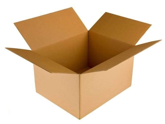 Flap cardboard 600x500x400mm 5W EB 490g/m2 Gray