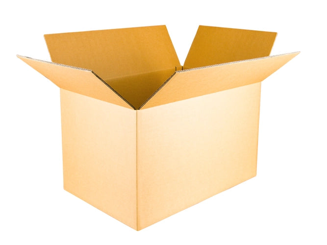 Kartonnen dozen 600x500x500mm enkelgolf B 400g/m2 bruin