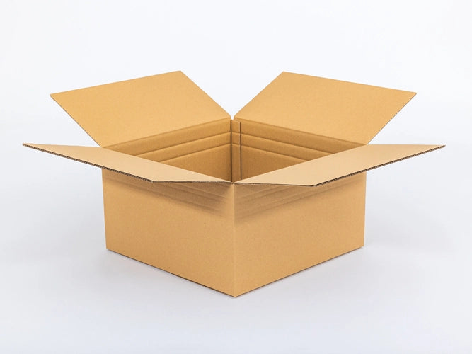 Kartonnen dozen voor velgen van 19-20 inch (540x540x280 mm binnenmaat) dubbelgolf 630 g/m2 bruin