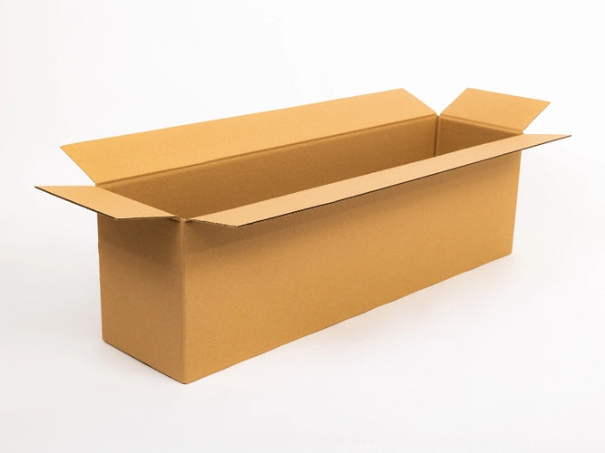 Elongated cardboard flap 1000x250x300mm 3W C 530g/m2 Gray
