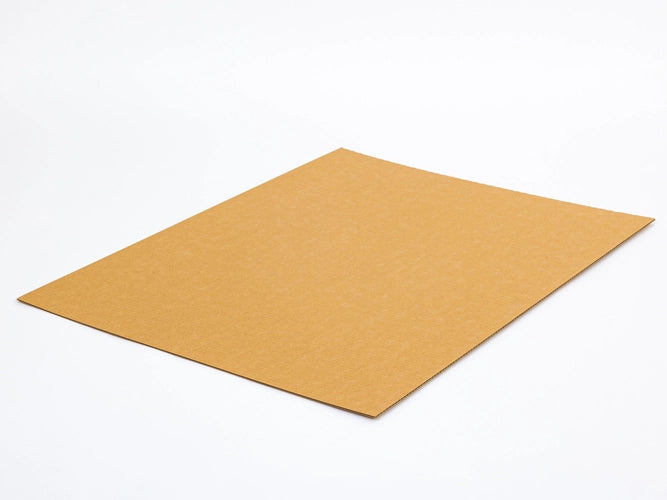 Kartonnen scheidingswand 1100x700mm enkelgolf B 280g/m2 bruin