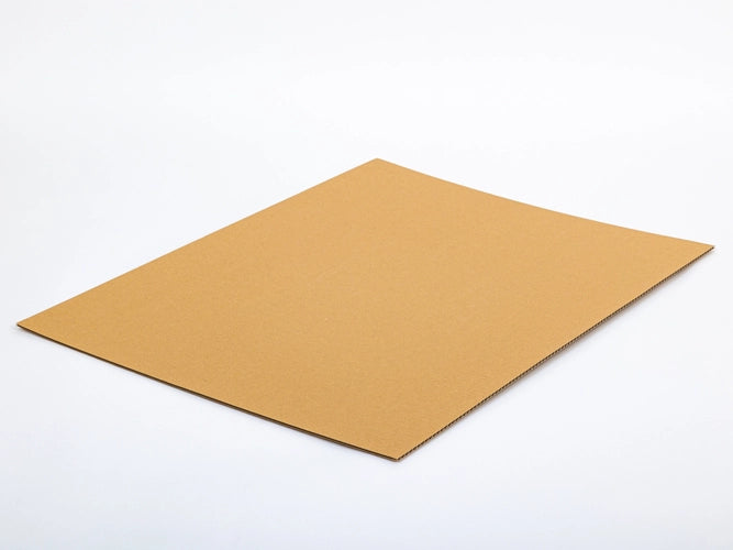 Kartonnen scheidingswand 1200x1000mm enkelgolf C 540g/m2 bruin