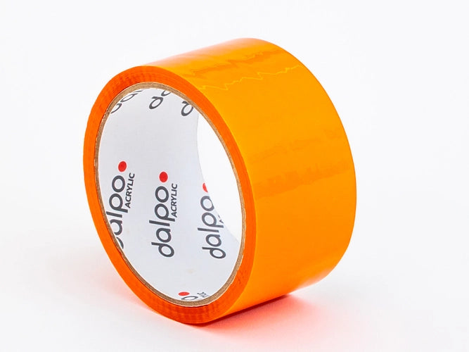 Acryltape oranje 48mm/50m DALPO 6 stuks