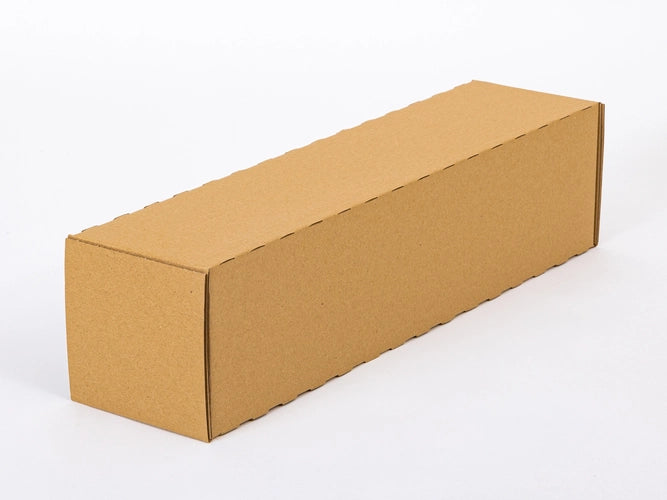 Kartonnen koker met plakstrip 150x150x600mm enkelgolf B 440 g/m² Bruin 20 stuks