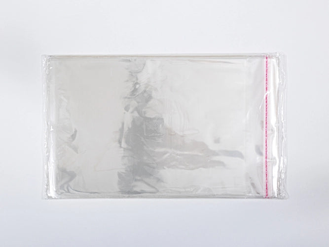 OPP-gripzakjes met zelfklevende achterkant, 250x350 mm, verpakking van Set van 5