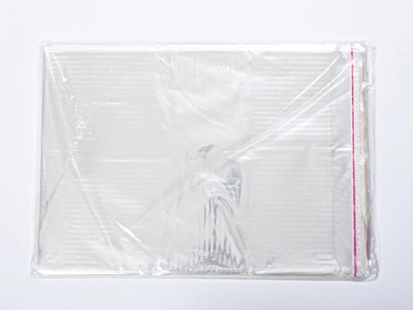 OPP-gripzakjes met zelfklevende achterkant, 350x450 mm, verpakking van, set van 5