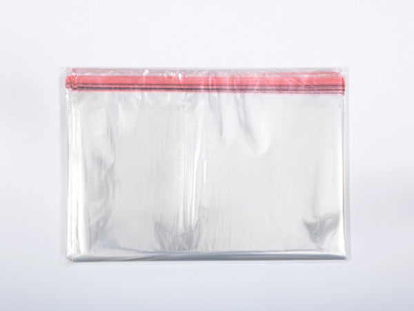 OPP-gripzakjes met zelfklevende achterkant, 400x500 mm, verpakking van Set van 5
