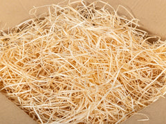 Decoratieve natuurlijke houtwol - ecologische vulling, hooi, voile 1 kg per stuk 1 stuk