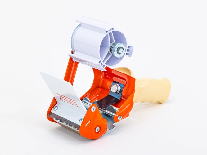 Tapedispenser metalen met aanspanner voor kleeftape 75 mm Holender 1 stuks