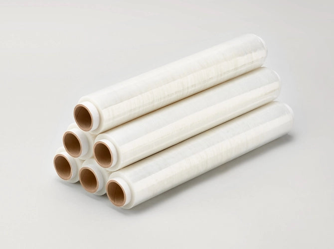 Wikkelfolie 1,5kg 23 mic. Transparant 6 stuks