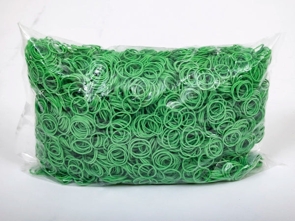 Elastiekjes 20 mm 1.2/1.2 Groen 1 kg verpakking 1 stuk