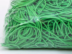 Elastiekjes 50 mm 1.5/1.5 Groen 1 kg verpakking 1 stuk