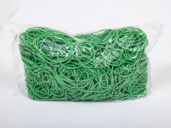 Elastiekjes 60 mm 1.5/1.5 Groen 1 kg verpakking 1 stuk