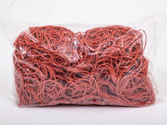 Elastiekjes 70 mm 1.5/1.5 Rood 1 kg verpakking 1 stuk