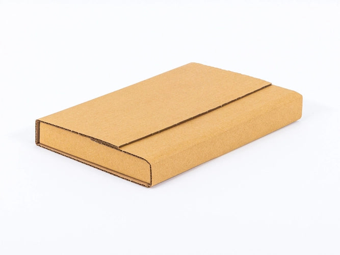 kartonnen brievenbus doos 310x215x30mm enkelgolf B 310g/m2 bruin