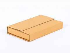Karton Multimail met plakstrip en scheurstrip 240x175x50mm enkelgolf B 380 g/m² Bruin 25 stuks