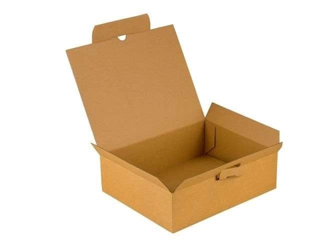 Kartonnen dozen 160x120x60mm enkelgolf E 340g/m2 bruin