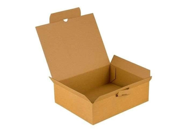Kartonnen dozen 160x120x60mm enkelgolf E 340g/m2 bruin
