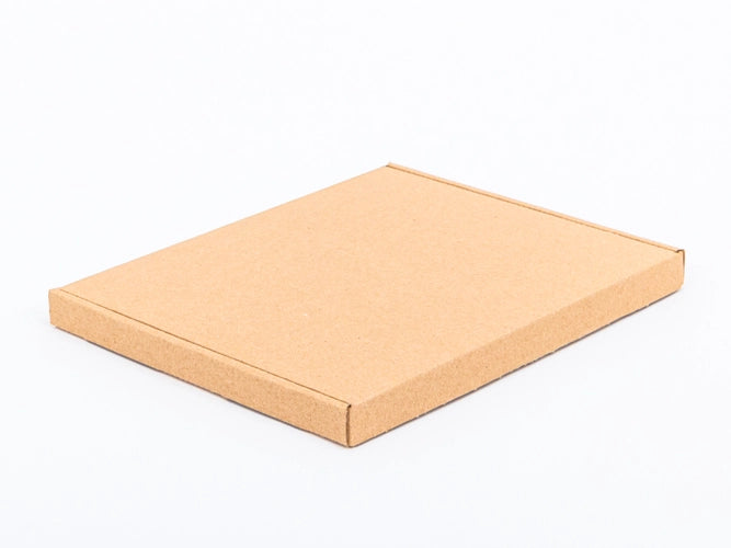 Kartonnen dozen 250x200x20mm enkelgolf E 340g/m2 bruin Poolse Postbrief M