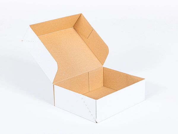 Fefco-doos 250x200x80mm enkelgolf E 350 g/m² Wit 20 stuks