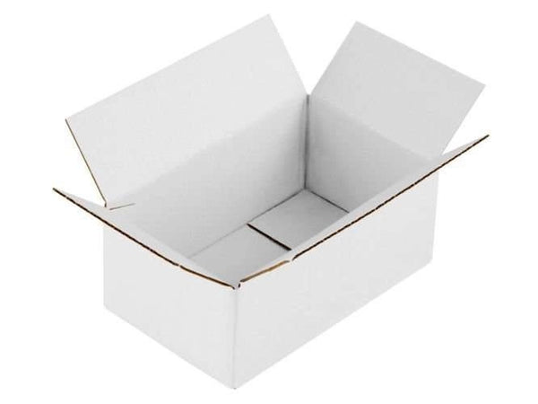 Kartonnen doos 200x120x80mm enkelgolf B 410 g/m² Wit-Wit 20 stuks