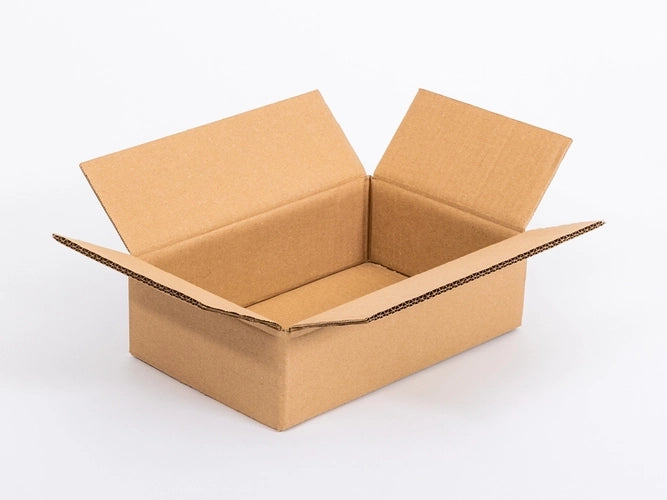 Kartonnen dozen 397x297x157mm dubbelgolf 480g/m2 bruin