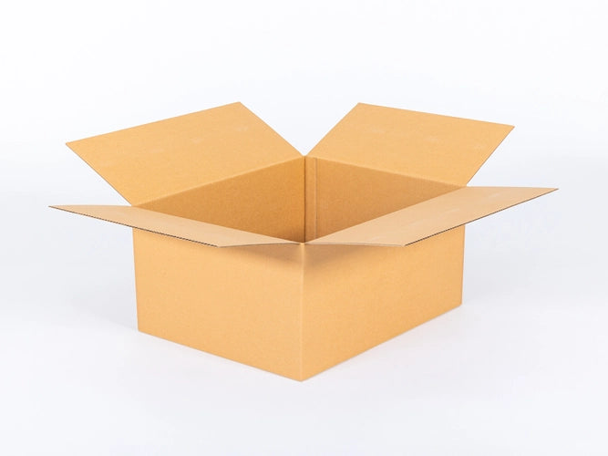 Kartonnen dozen 500x400x250mm enkelgolf B 380g/m2 bruin