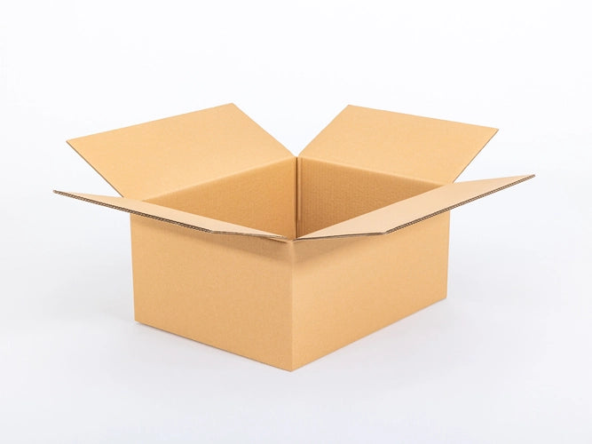 Flap cardboard 600x600x400mm 5W BC 630g/m2 Gray 1 piece 1 pc