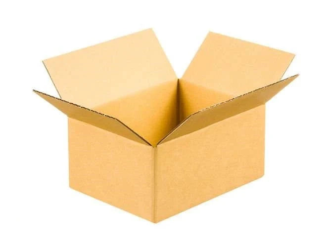 Kartonnen doos 650x400x350mm dubbelegolf 590g/m2 bruin