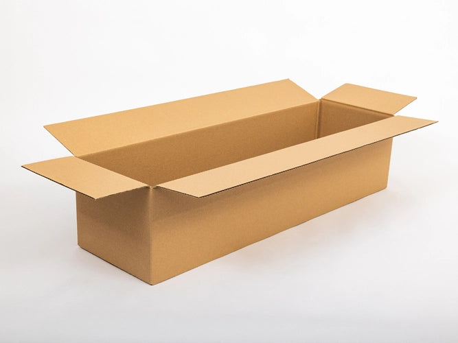 Elongated cardboard flap 1000x300x300mm 3W C 530g/m2 Gray