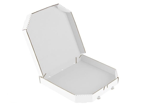 Pizzadoos 240x240x40mm enkelgolf E 370g/m2 Wit-Wit