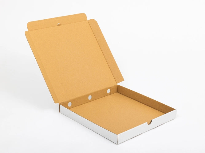 Pizza box 320x320x40mm 3W E 350g/m2 White