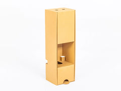 Verzenddoos voor stekken 100x100x350mm enkelgolf E 380 g/m² Bruin 10 stuks