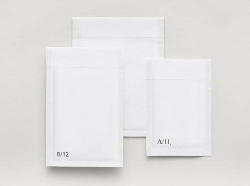 Witte bubbel enveloppen B12 SILVER 135x225mm