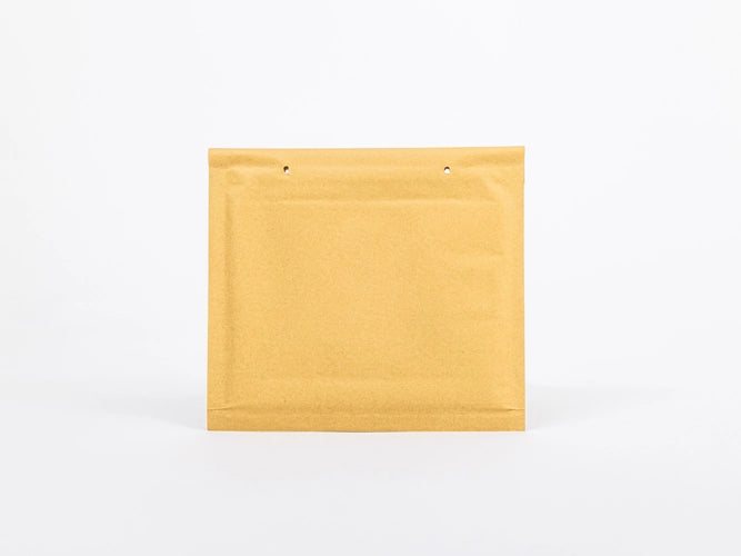 Bruine bubbelenveloppen voor cd's en video's, 200x175 mm
