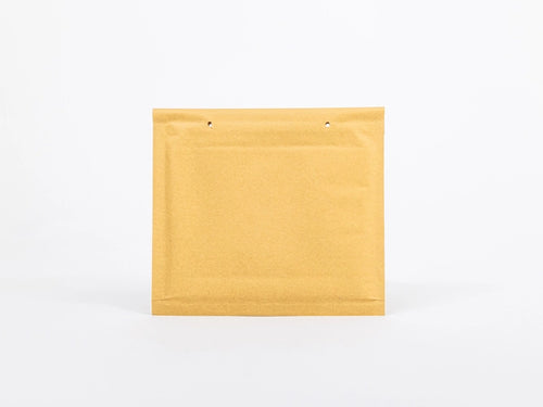Brown bubble envelopes for CDs and videos, 200x175 mm