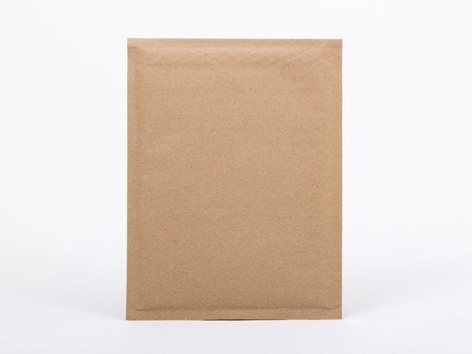 Bruine bubbelenveloppen H18 ZILVER 285x370mm