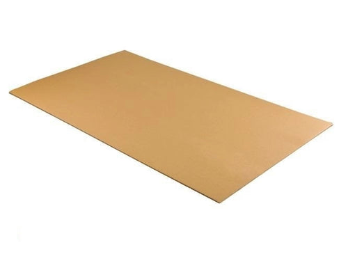 Kartonnen scheidingswand 1200x800mm enkelgolf E 380g/m2 bruin