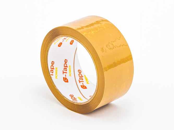 Rubber tape bruin G-Tape POWER 48mm/60m 6 stuks