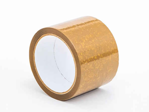 Rubber tape pakowa solvent bruin 72mm/54mb 6 stuks