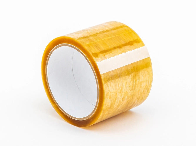 Rubber tape pakowa solvent transparant 72mm/54mb 24 stuks
