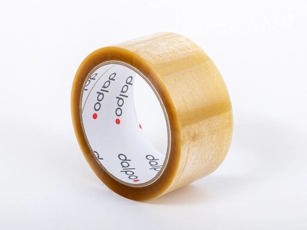 Rubber tape transparant 48mm/60y (54m) DALPO 6 stuks