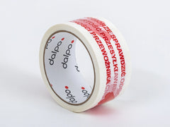 Tape kleef ostrzegawcza met opdruk "Controleer inhoud" 48/50y (45m) DALPO 6 stuks